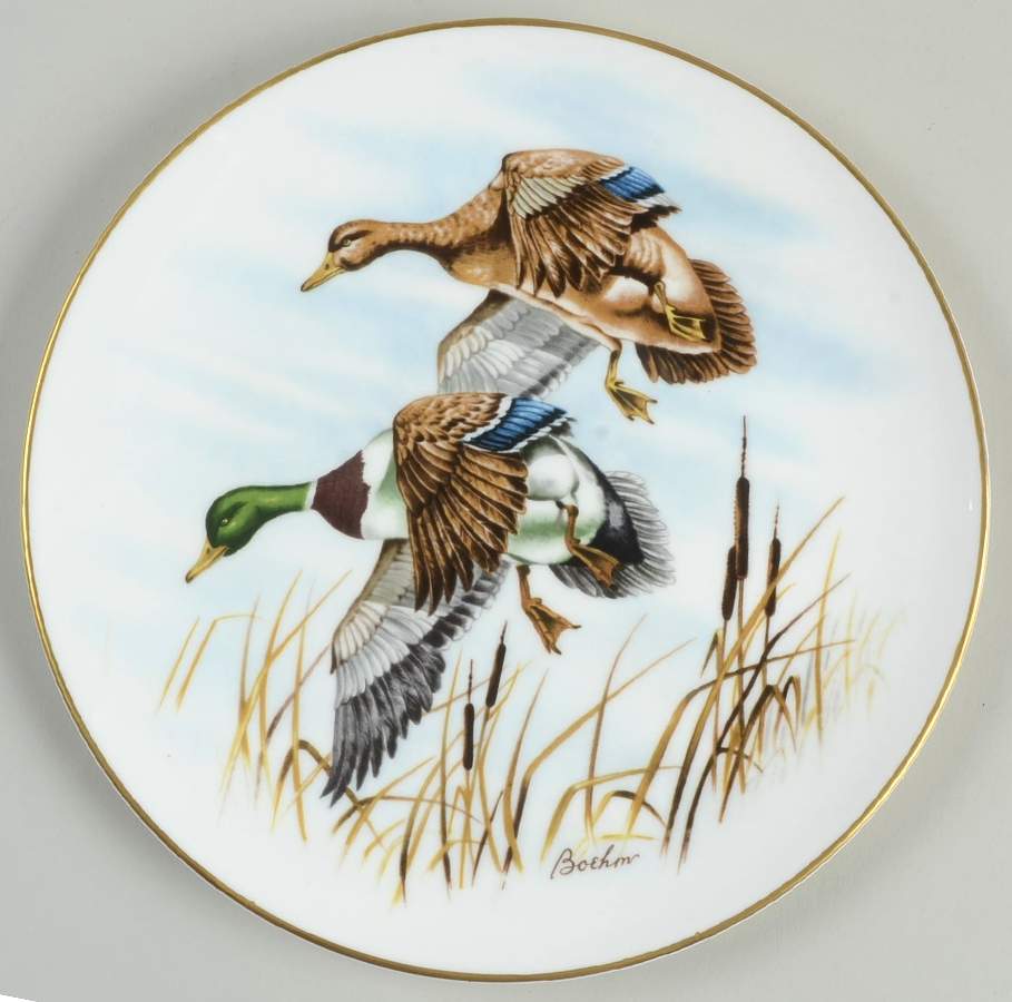 Water Birds of North America Mallards - Boxed by Boehm-1