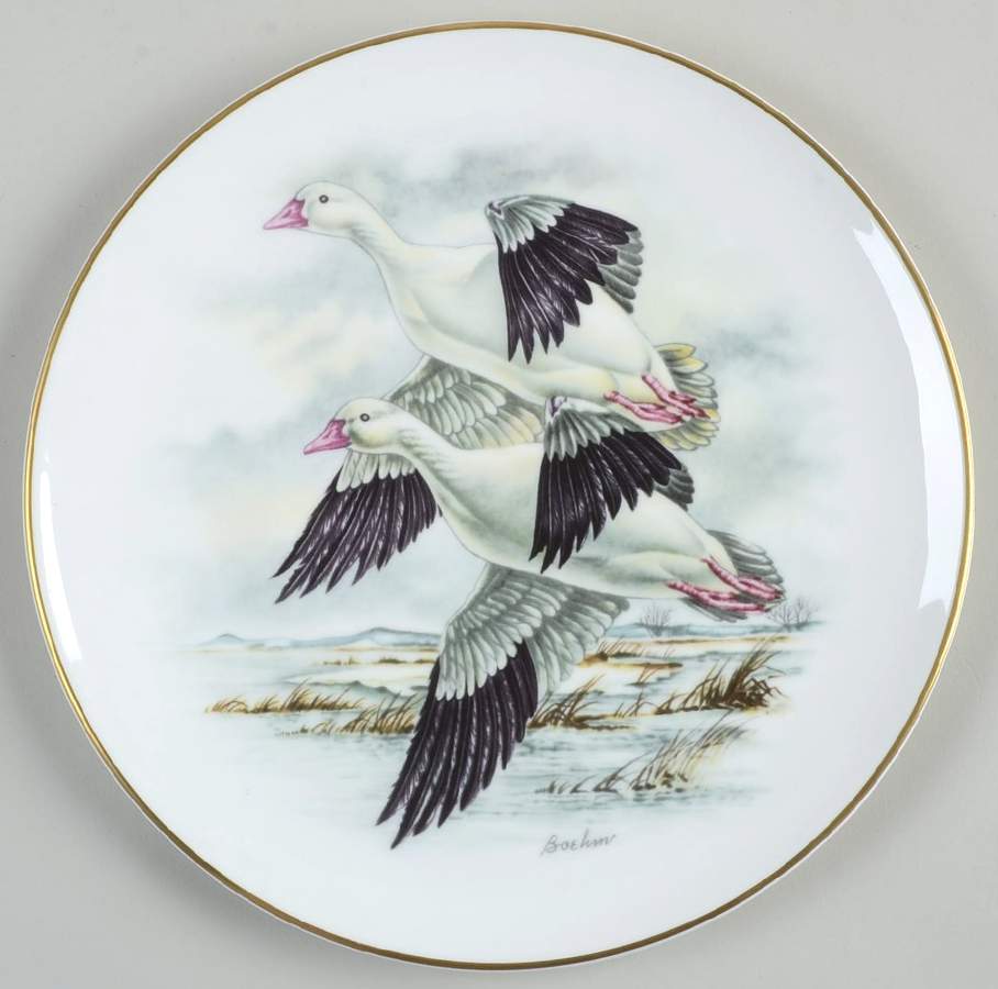 Water Birds of North America Ross Geese - Boxed by Boehm-1