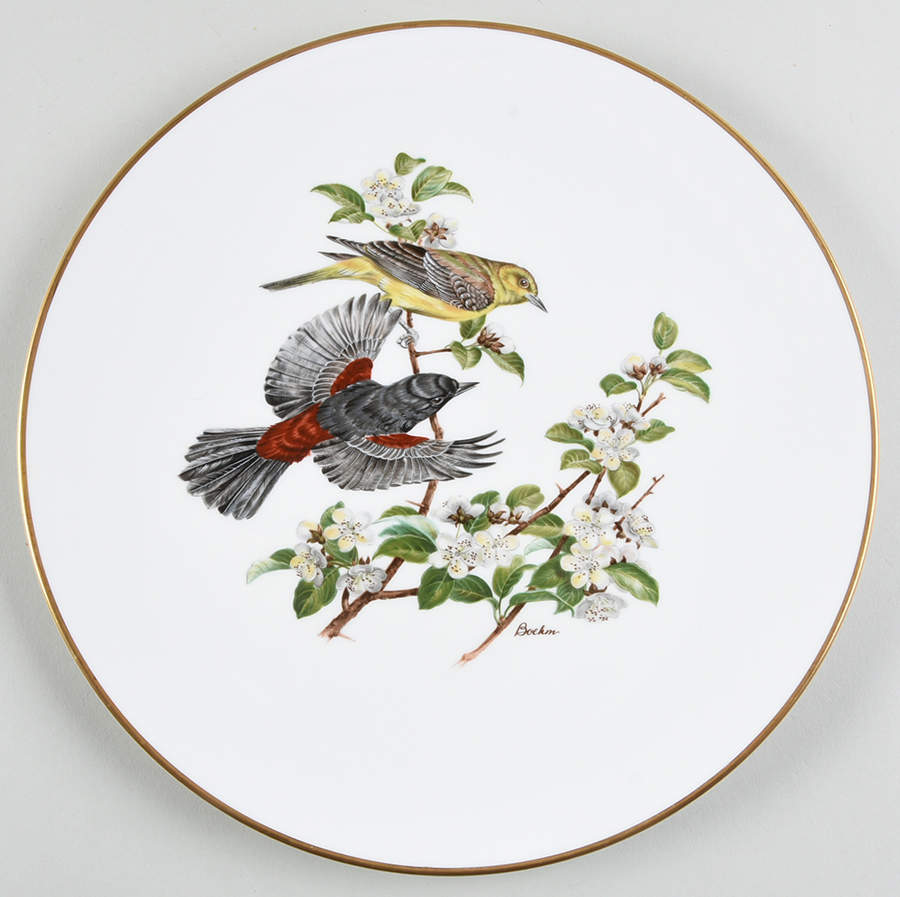 Woodland Birds of America Orchard Orioles - No Box by Boehm-1