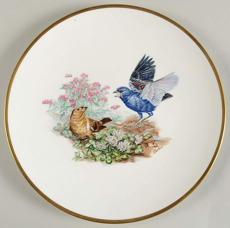 Woodland Birds of America Blue Grosbeak - Boxed by Boehm-1