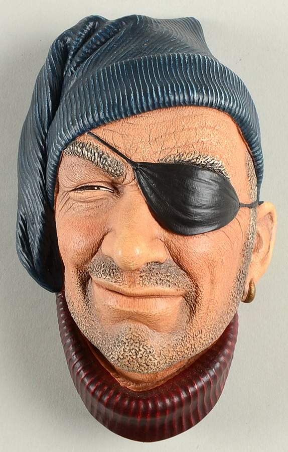 Character Head Plaques Smuggler-Blue Cap - No Box by Bossons-1