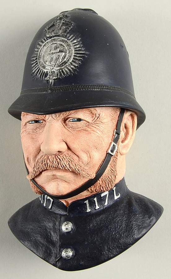 Character Head Plaques Victorian Bobby - No Box by Bossons-1