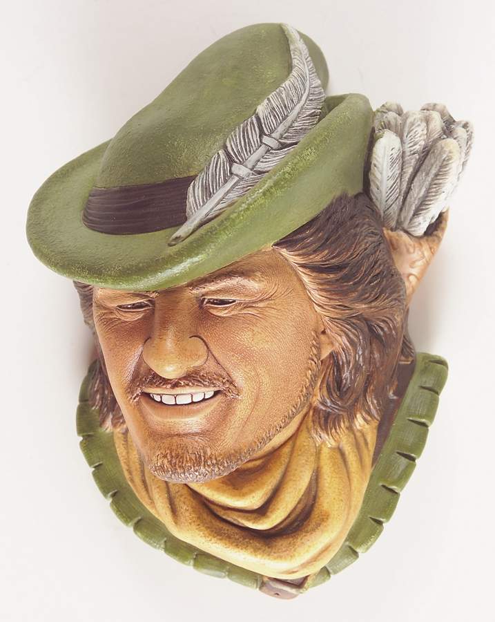 Character Head Plaques Robin Hood - No Box by Bossons-1