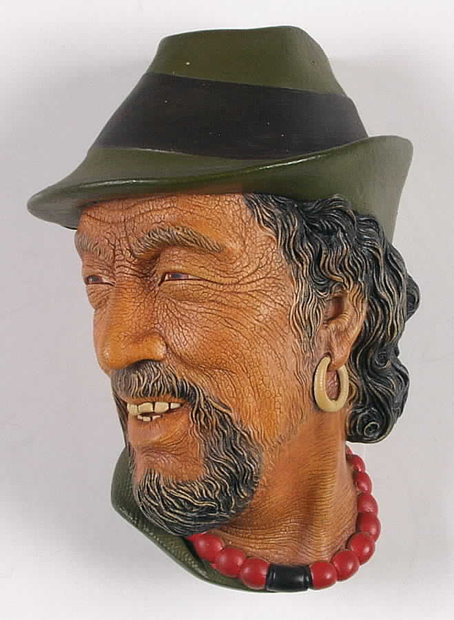 Character Head Plaques Tibetan - No Box by Bossons-1