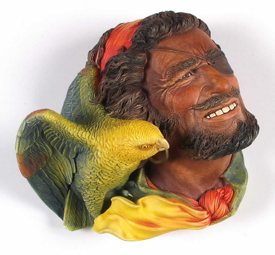 Character Head Plaques Buccaneer - No Box by Bossons-1
