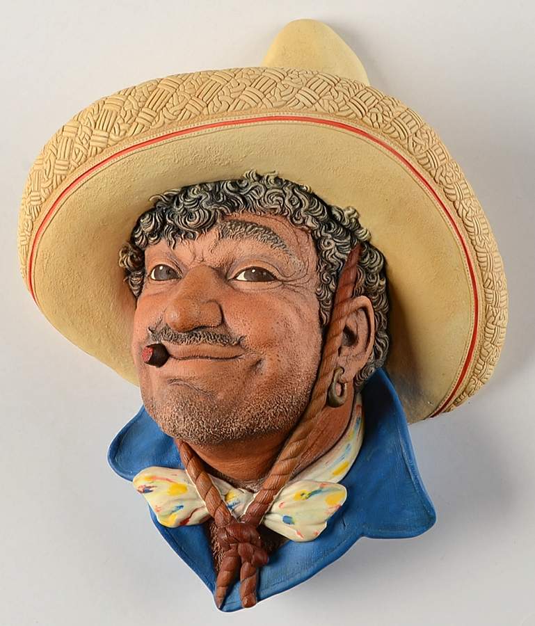 Character Head Plaques Pancho - No Box by Bossons-1