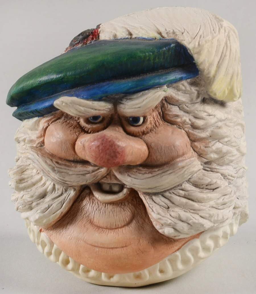 Character Head Plaques Sir Toby Belch - No Box by Bossons-1