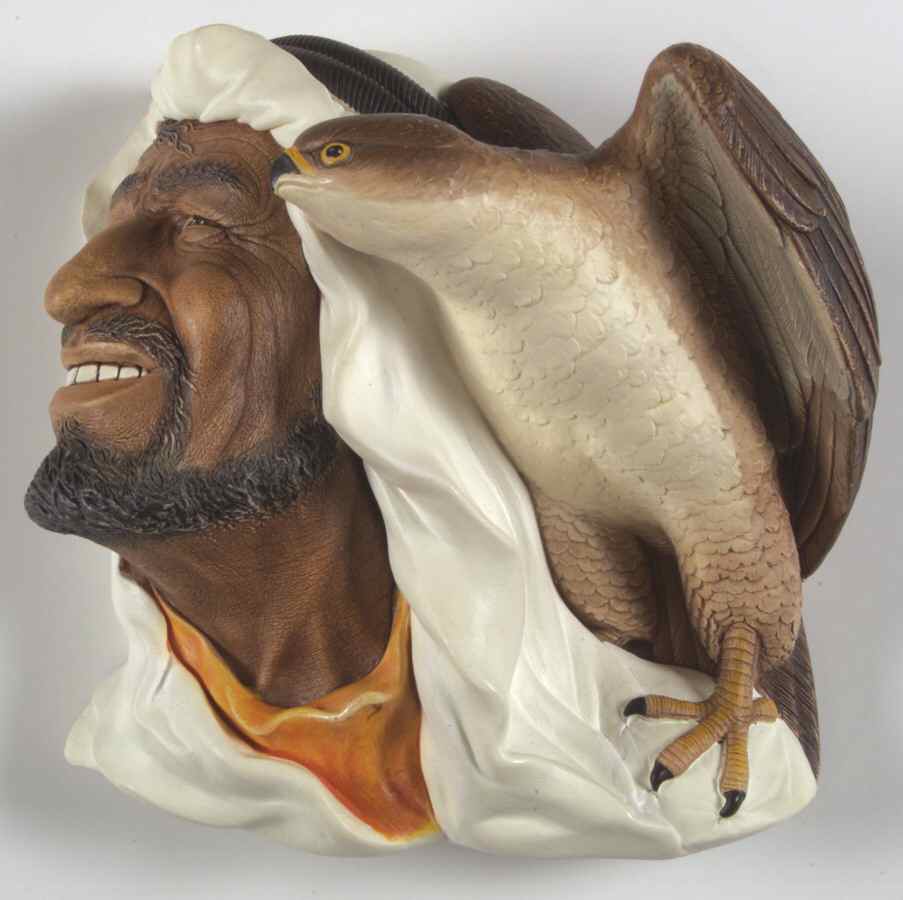 Character Head Plaques Desert Hawks - No Box by Bossons-1