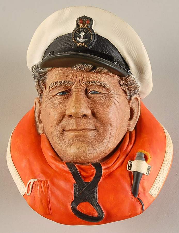 Character Head Plaques Coxswain - No Box by Bossons-1