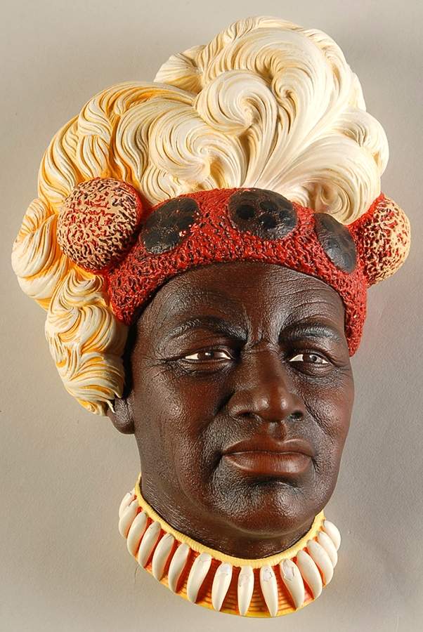 Character Head Plaques Chaka - No Box by Bossons-1