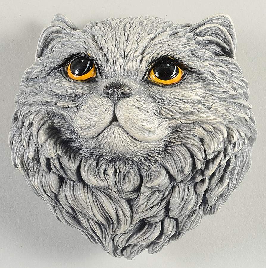 Cats of Character Persian-Blue Orange Eyes - No Box by Bossons-1