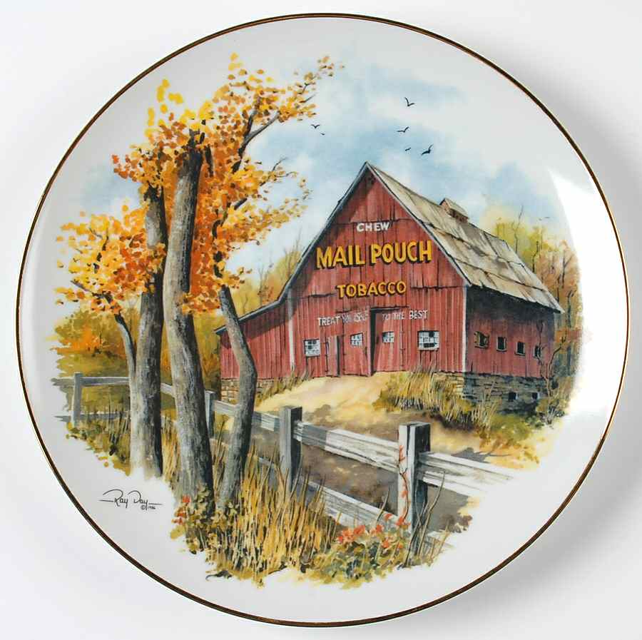 Once Upon A Barn Mail Pouch Barn - With Box by Blue River Mill-1