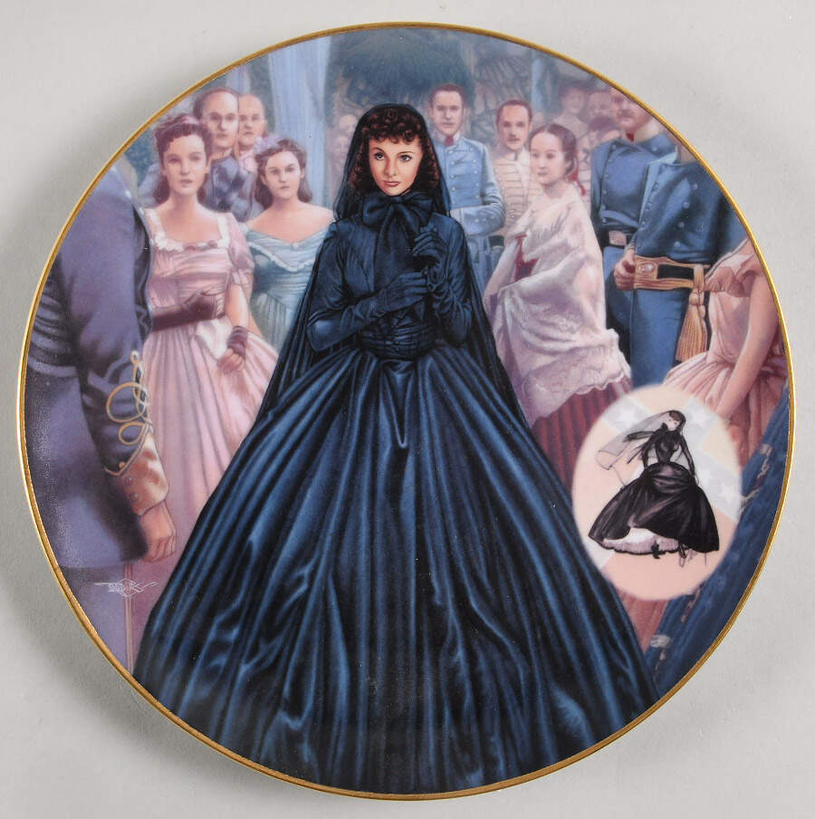 Costuming of A Legend Widow's Weeds - No Box by Bradford Exchange-1