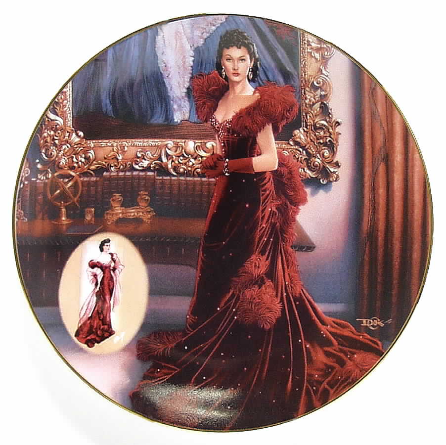 Costuming of A Legend The Red Dress - No Box by Bradford Exchange-1