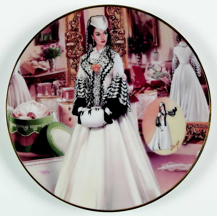 Costuming of A Legend Black & White Bengaline Dress - No Box by Bradford Exchange-1