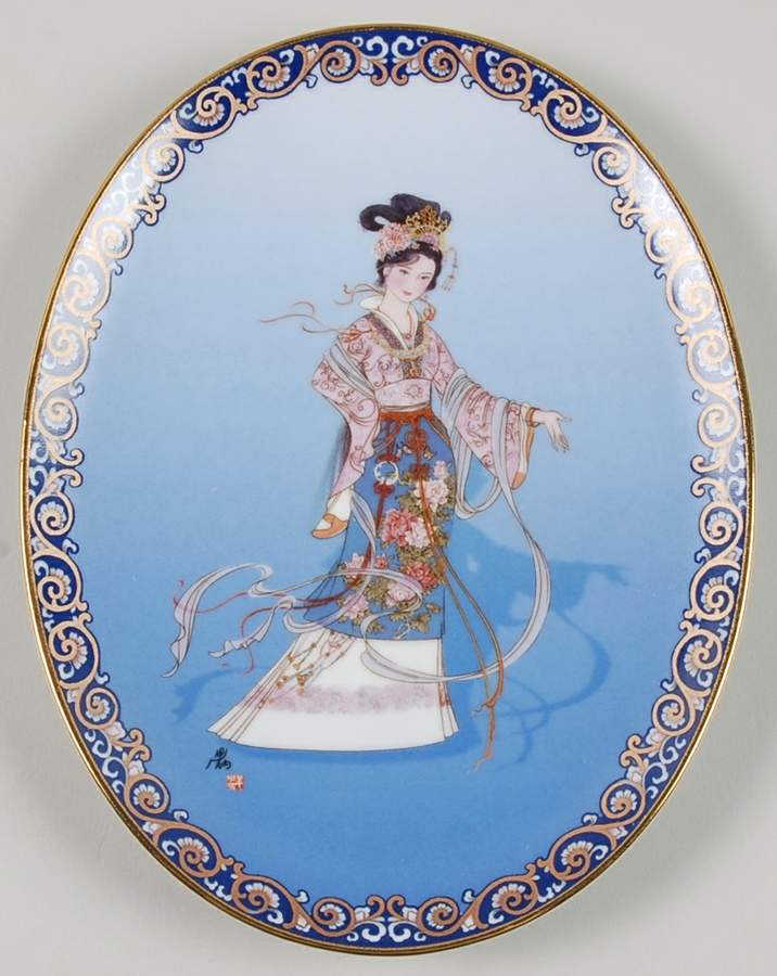 Dream of the Red Chamber Hsi-Feng-Phoenix - No Box by Bradford Exchange-1