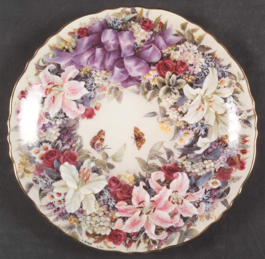 Floral Greetings Circle Of Harmony - No Box by Bradford Exchange-1