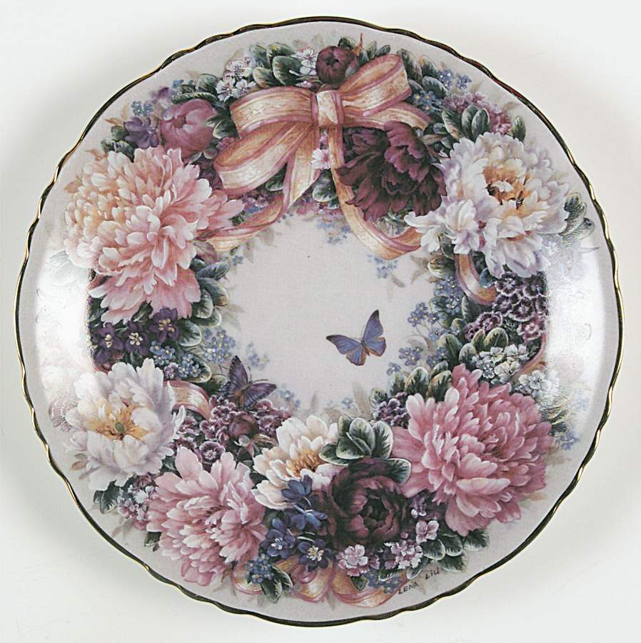 Floral Greetings Circle Of Love - No Box by Bradford Exchange-1