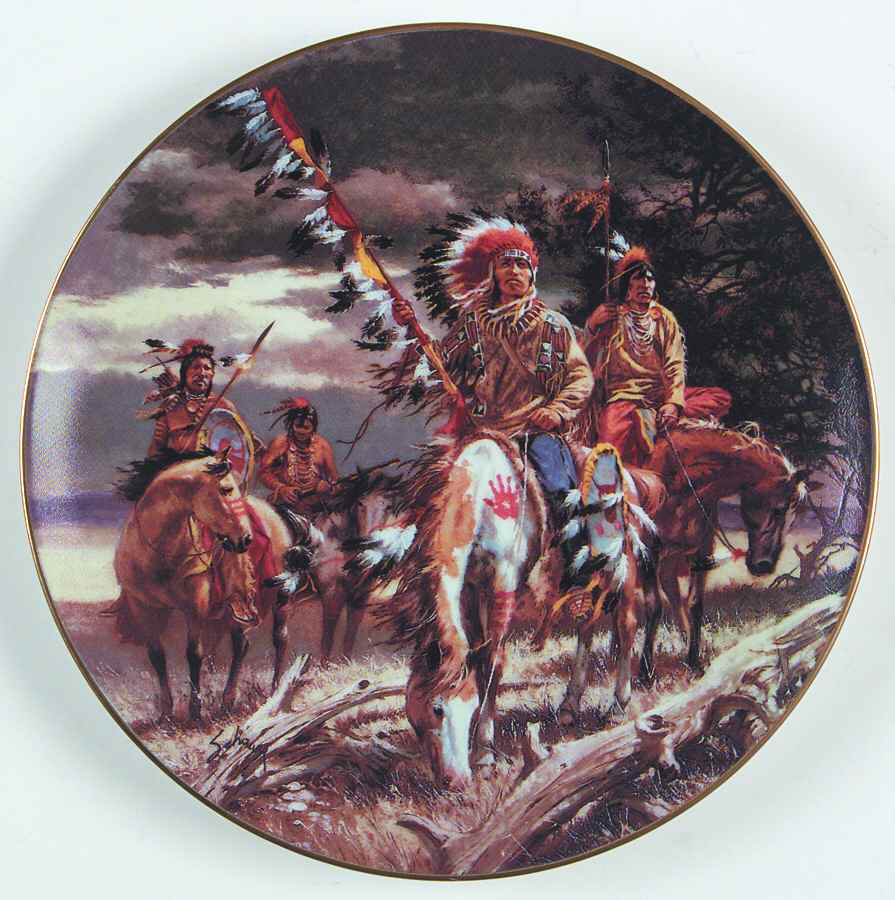 Footsteps of THE Brave At Storms Passage - No Box by Bradford Exchange-1