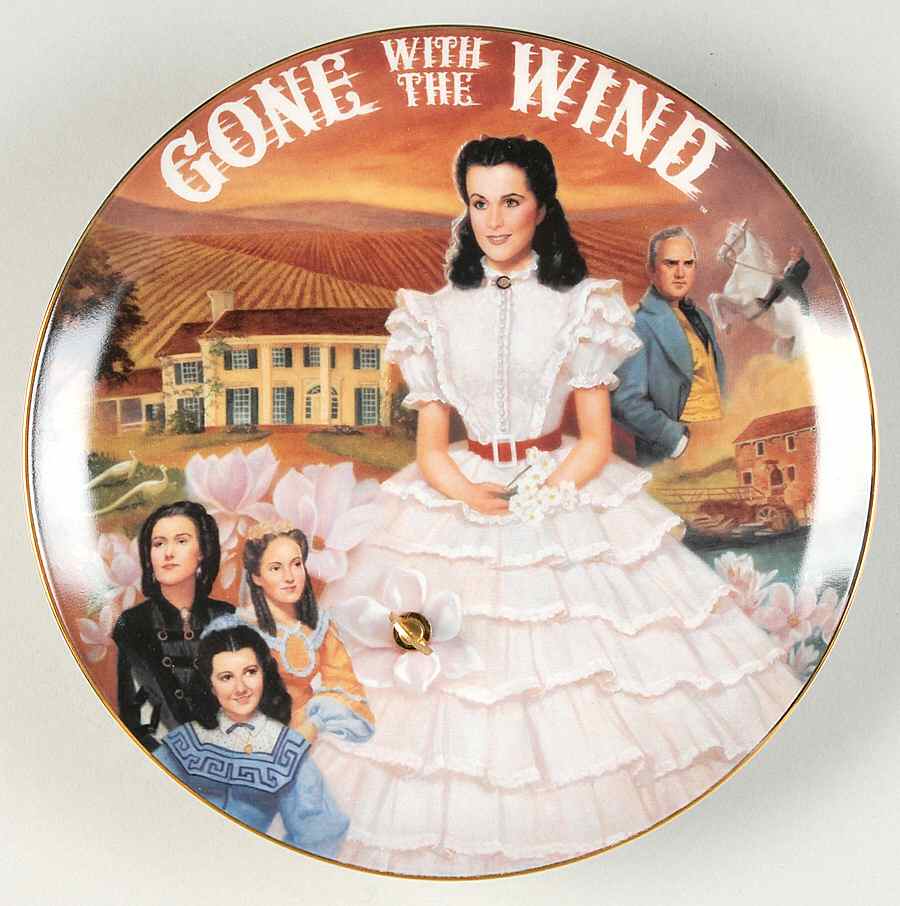 Gone with The Wind-Musical Treasures Tara: Scarlett's True Love - No Box by Bradford Exchange-1