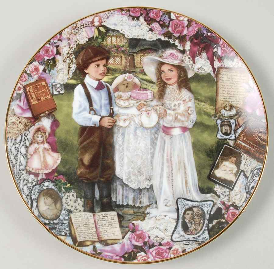 Keepsakes of The Heart Afternoon Tea - No Box by Bradford Exchange-1