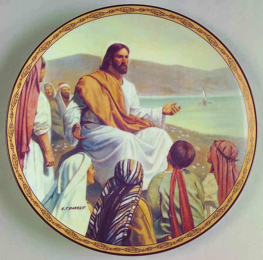 Life of Christ Sermon On The Mount - No Box by Bradford Exchange-1
