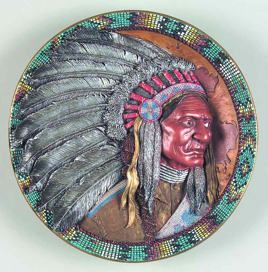 Native American Legends Sitting Bull - With Box by Bradford Exchange-1