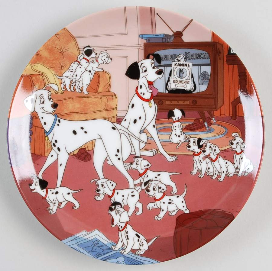 101 Dalmatians Bedtime - No Box by Bradford Exchange-1
