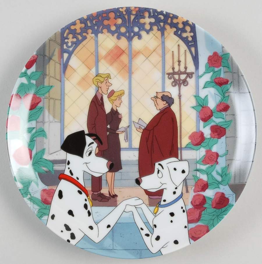 101 Dalmatians True Love - No Box by Bradford Exchange-1