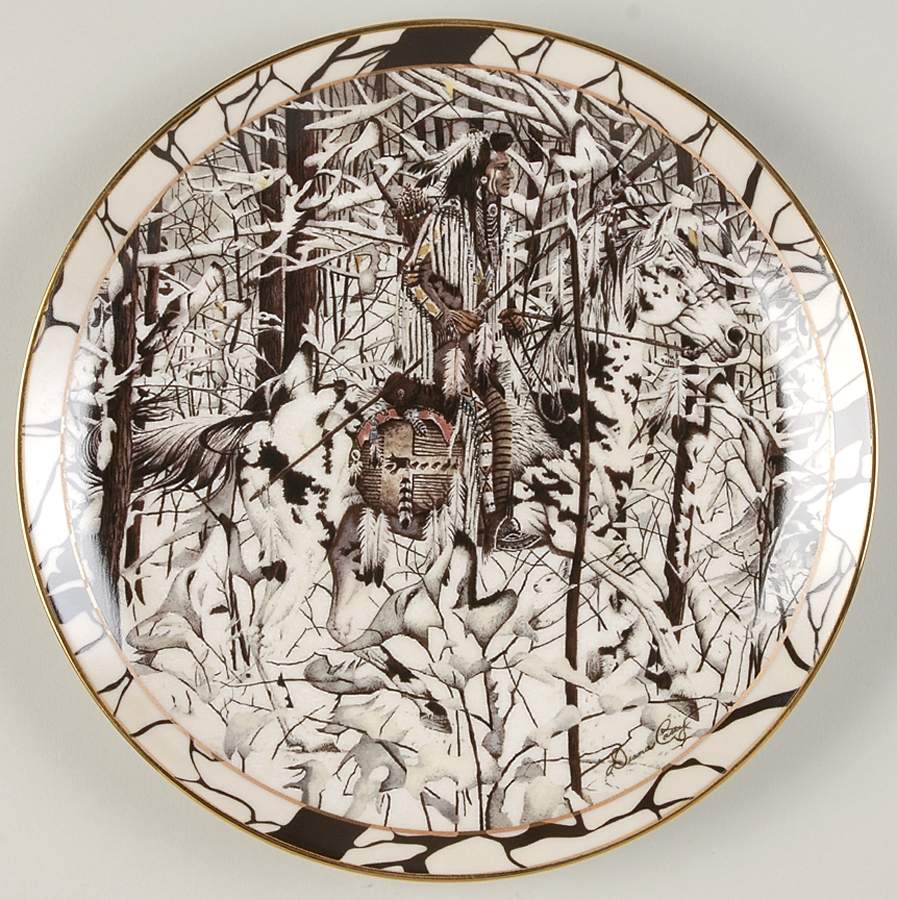 Silent Journey Where Paths Cross - No Box by Bradford Exchange-1