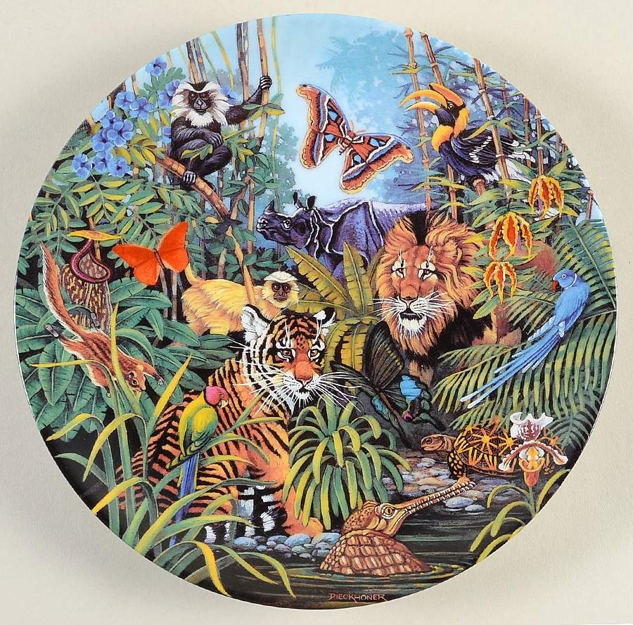 Vanishing Paradises Splendors Of India - No Box by Bradford Exchange-1
