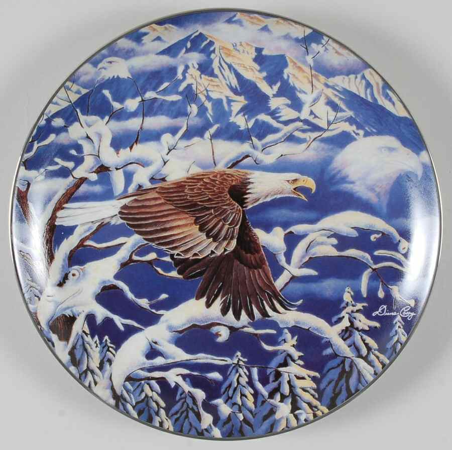 Visions From Eagle Ridge Flight Of A Generation - No Box by Bradford Exchange-1