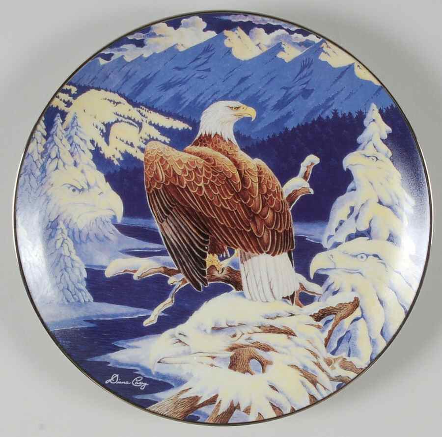 Visions From Eagle Ridge Stately Summit - No Box by Bradford Exchange-1
