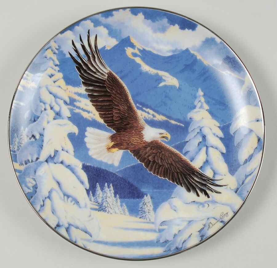 Visions From Eagle Ridge Impressions Of Freedom - No Box by Bradford Exchange-1