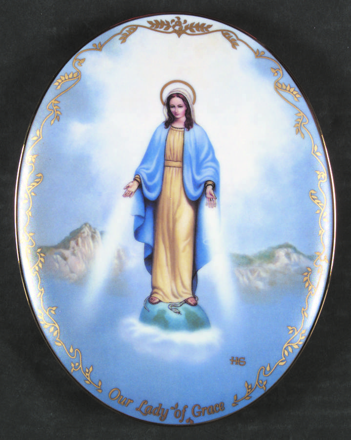 Visions of Our Lady Our Lady Of Grace - No Box by Bradford Exchange-1