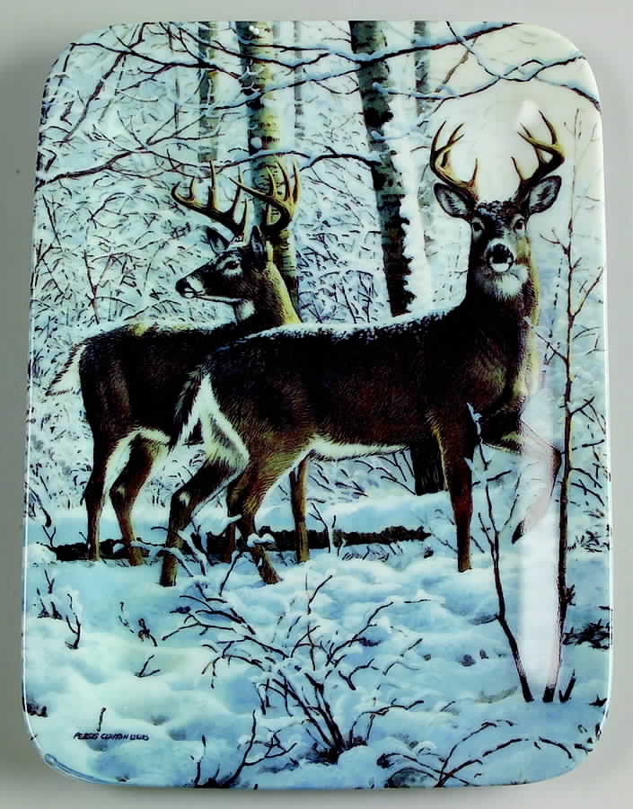 Winter Retreat Alert To The Sounds - No Box by Bradford Exchange-1