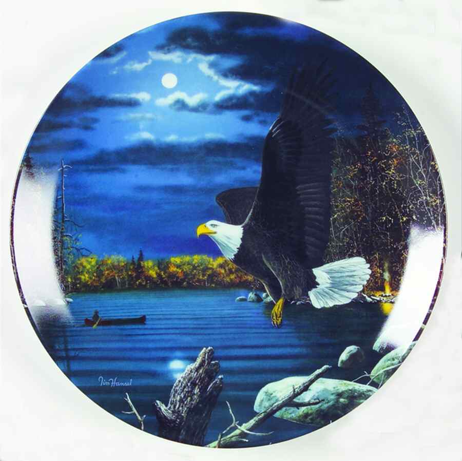 World of The Eagle Midnight Duty - No Box by Bradford Exchange-1