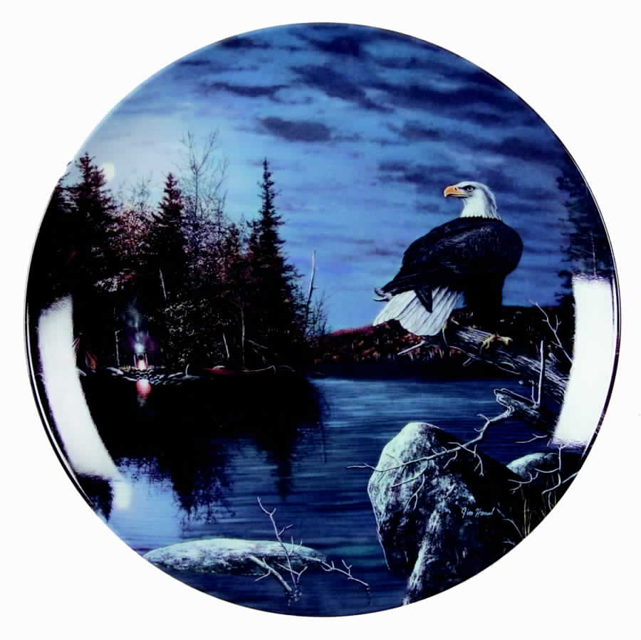 World of The Eagle Sentinel Of The Night - No Box by Bradford Exchange-1