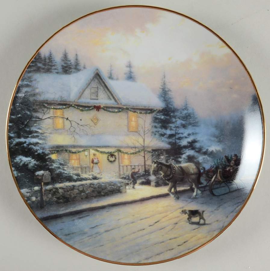 Old Fashioned Christmas with Thomas Kinkade Best Tradition - No Box by Bradford Exchange-1