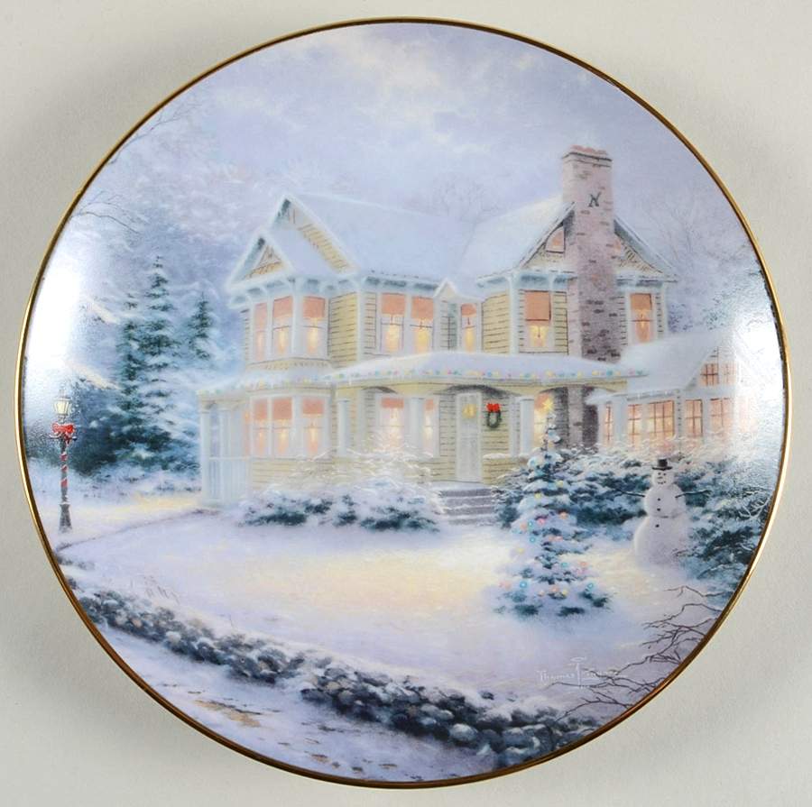 Old Fashioned Christmas with Thomas Kinkade Winter Memories - No Box by Bradford Exchange-1