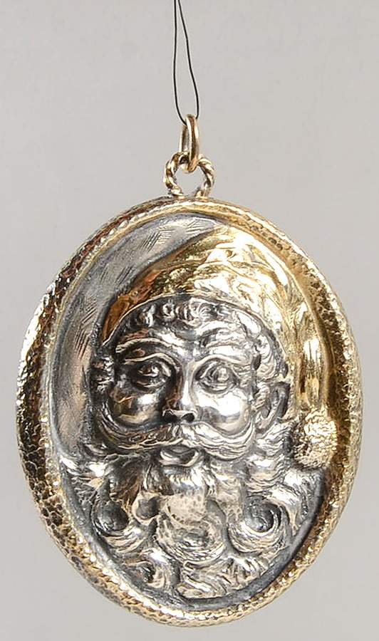 Christmas Ornament-Sterling Santa Claus - Boxed by Buccellati-1