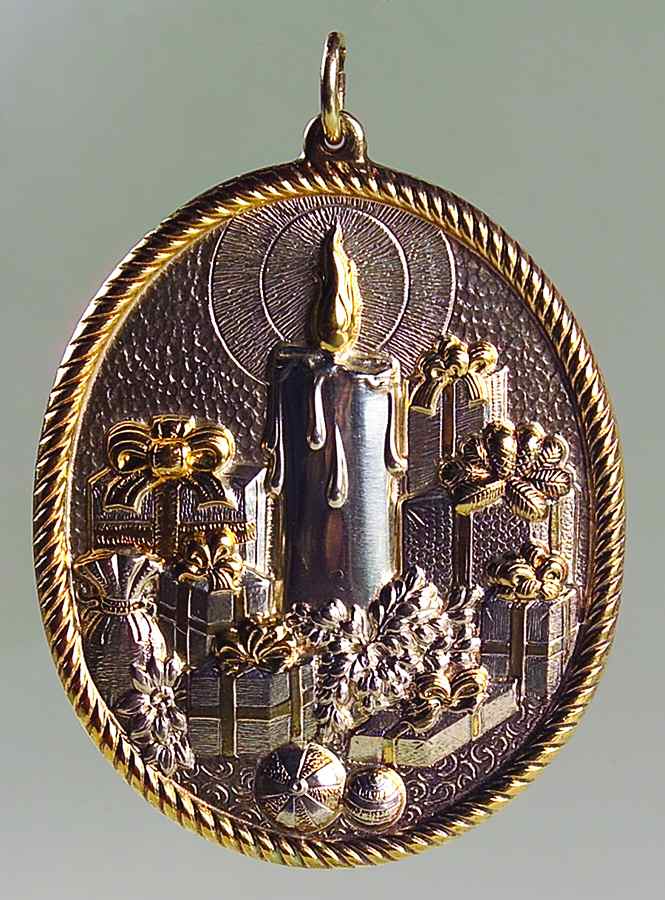 Christmas Ornament-Sterling Candle - Boxed by Buccellati-1