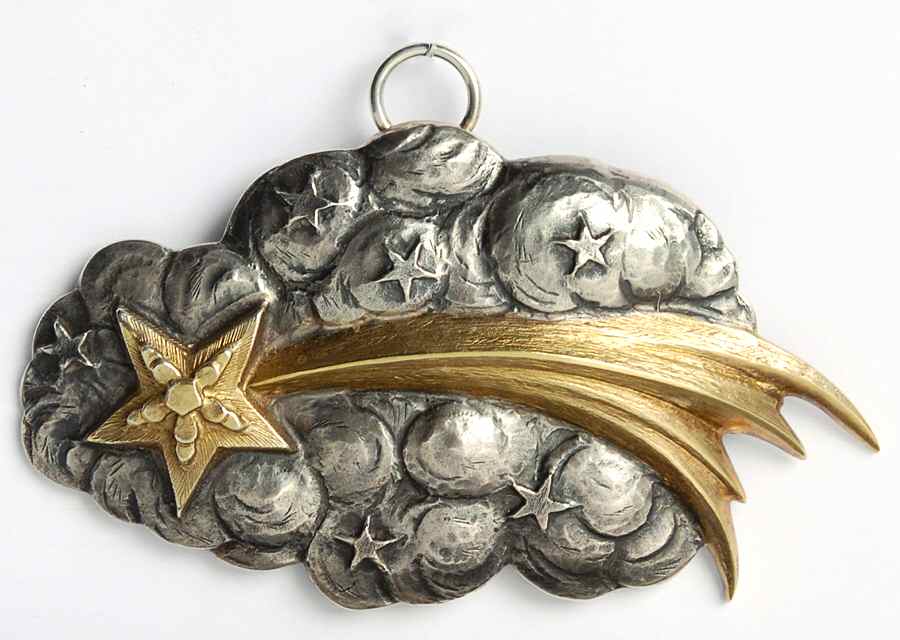 Christmas Ornament-Sterling Shooting Star - No Box by Buccellati-1