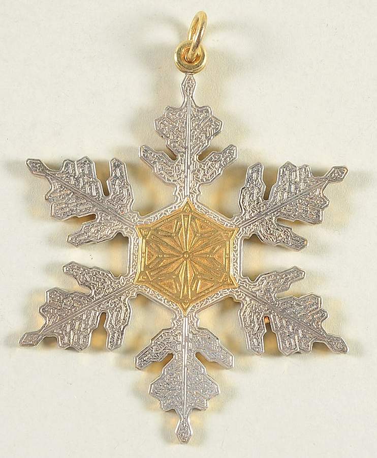 Christmas Ornament-Sterling Snowflake - Boxed by Buccellati-1