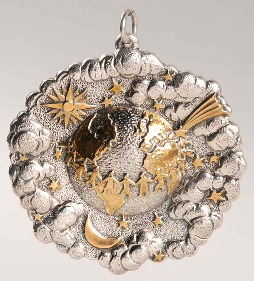 Christmas Ornament-Sterling Children Around The World - Boxed by Buccellati-1