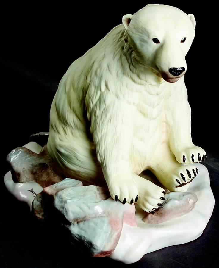 Burgues Figurine Polar Bear - No Box by Burgues-1