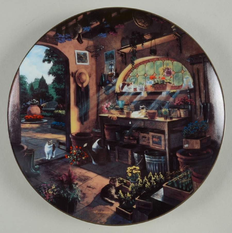 Summer's Sweet Pursuit Afternoon Serenity - No Box by Bradford Exchange-1