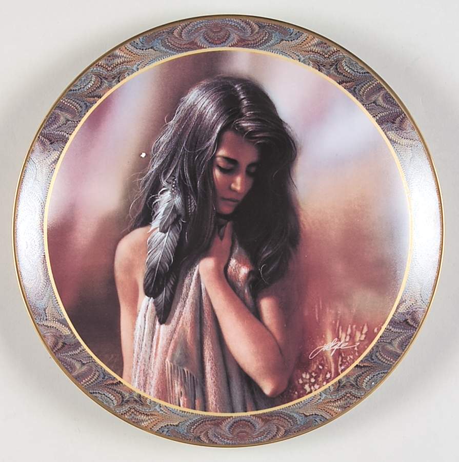 Native Beauty First Glance - No Box by Bradford Exchange-1