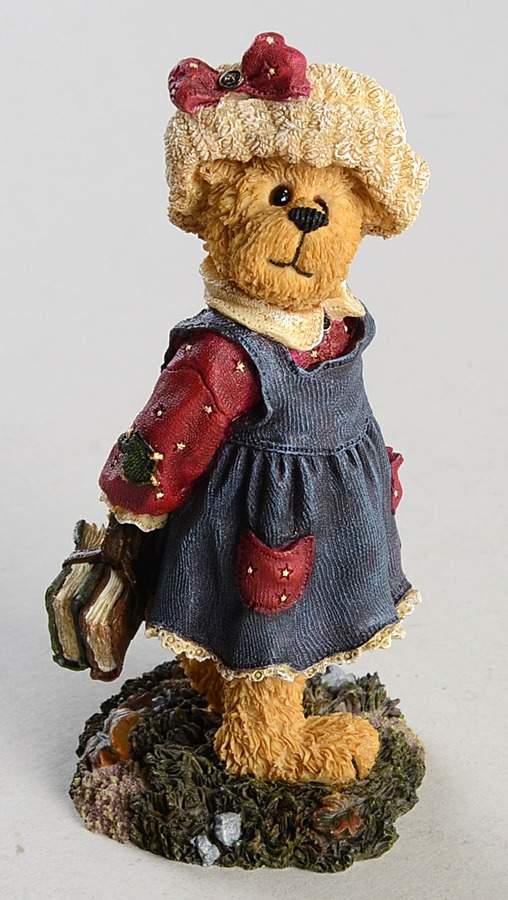 The Bearstone Collection Bailey-Off To School - No Box by Boyds Bears-1
