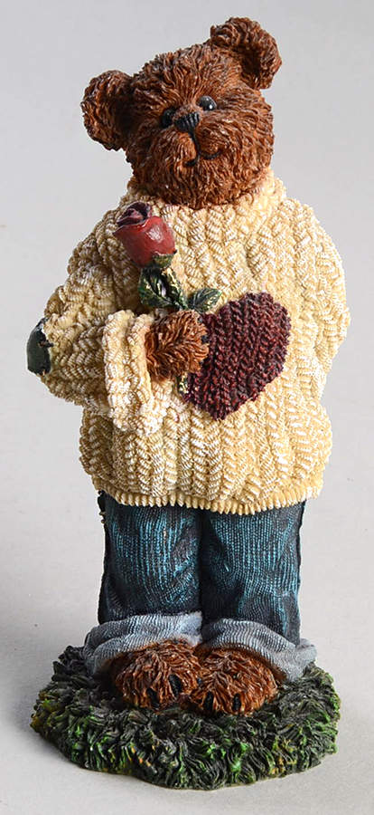 The Bearstone Collection Bud Bearsworth-True Love - Boxed by Boyds Bears-1